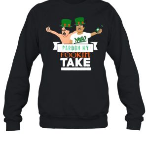 Pardon My Take St Patricks Day shirt 4