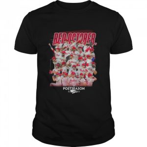 Philadelphia Phillies Red October Postseason 2022 shirt