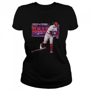 Philadelphia Phillies Rhys Hoskins Rhys and Spike signature shirt