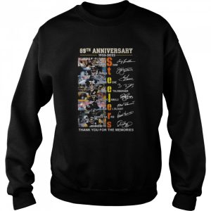 Pittsburgh Steelers 89th anniversary 1933 2022 thank you for the memories signatures shirt 4