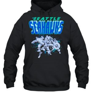 Seattle Seahawks Marvel Avengers shirt 5