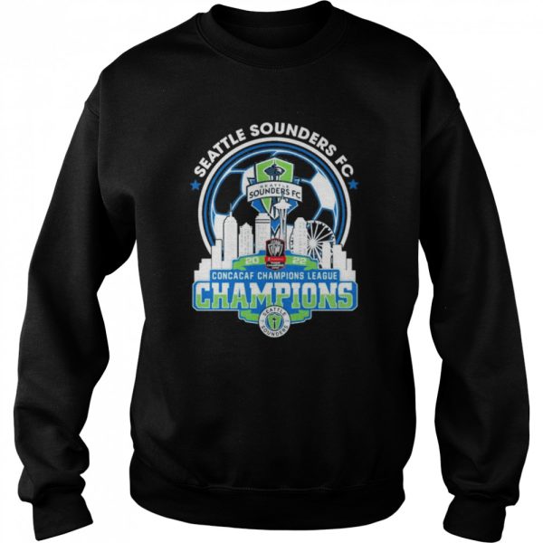 Seattle Sounders Fc 2022 Concacaf Champions League Champions Shirt