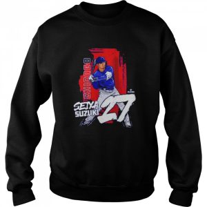 Seiya Suzuki Chicago C State Baseball Shirt 4