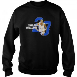 Shelden Williams throwback shirt 4