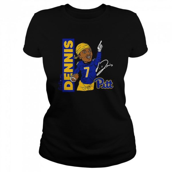 Sirvocea Dennis Pitt Panthers football signature shirt