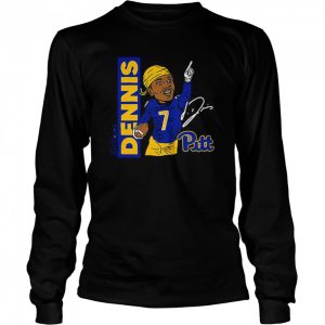 Sirvocea Dennis Pitt Panthers football signature shirt 3