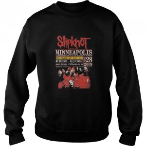 Slipknot 'Minneapolis '09' Shirt 4