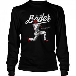 St Louis Harrison Bader Score shirt 3