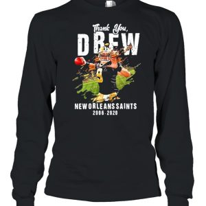 Thank You Drew New Orleans Saints 2006 2020 Shirt 3