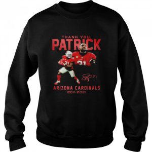 Thank You Patrick Arizona Cardinals 2011 2021 Signature Shirt 4