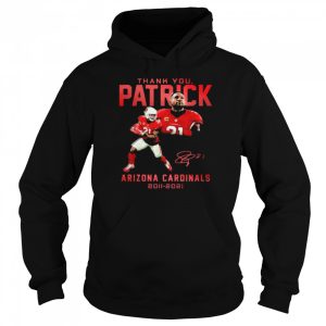 Thank You Patrick Arizona Cardinals 2011 2021 Signature Shirt 5