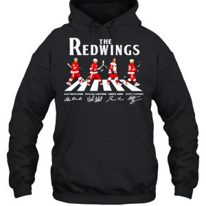 The Detroit Red Wings abbey road signatures shirt 5