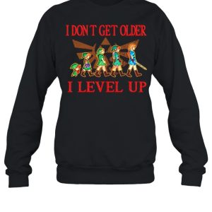 The Legend of Zelda I dont get older I level up shirt 4