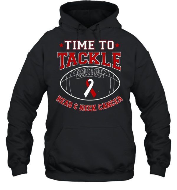 Time to tackle head and neck cancer awareness shirt