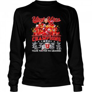 Utah Utes Pac 12 champions thank you for the memories signatures shirt 3