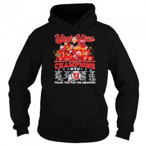 Utah Utes Pac 12 champions thank you for the memories signatures shirt 5