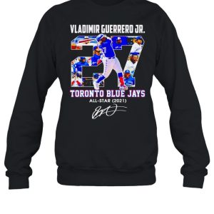 Vladimir Guerrero Jr 27 Toronto Blue Jays all star 2021 shirt 4