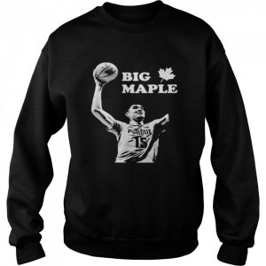 Zach Edey big maple Canada shirt 4