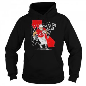 christian McCaffrey San Francisco 49ers player map shirt 5