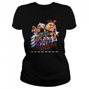 pacific Division champions back to back shirt