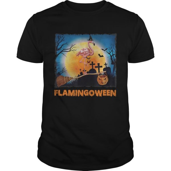 Flamingoween Funny Flamingos Halloween Shirt