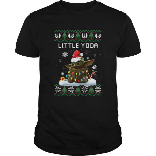 Little Yoda ugly Christmas shirt