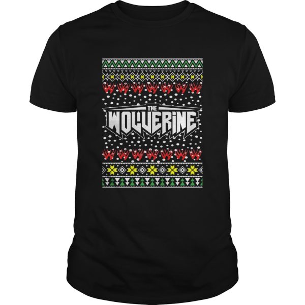 Logan Wolverine Logo Ugly Christmas shirt