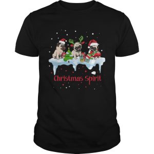 Pug Christmas Spirit shirt