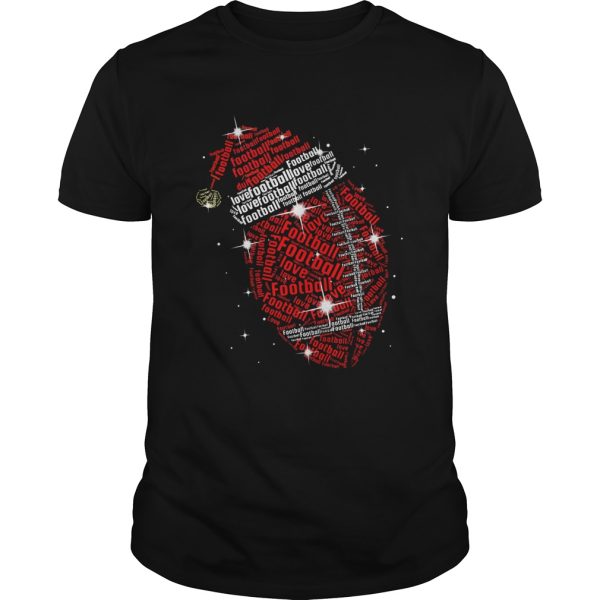 Santa Football Diamond Christmas shirt