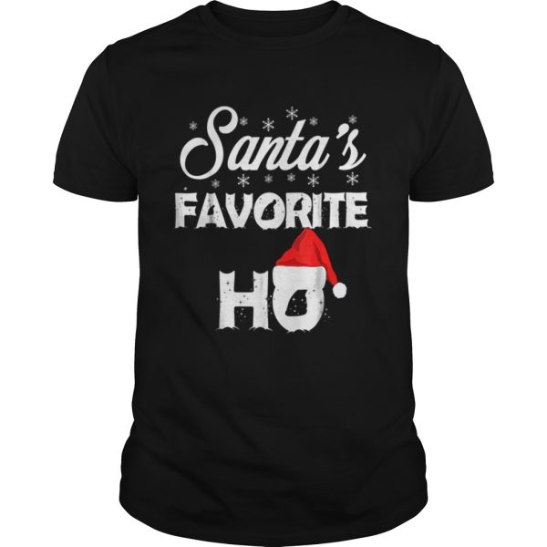 Santas Favorite Ho Funny Christmas Gift shirt