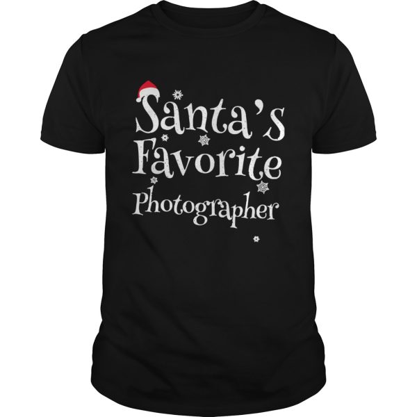 Santas Favorite Photographer Shirt