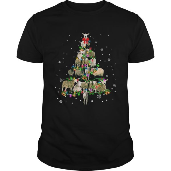 Sheep Christmas Tree TShirt