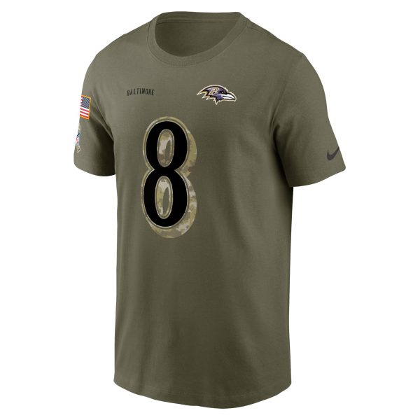 Baltimore Ravens Lamar Jackson Nike 2023 Name T-Shirt