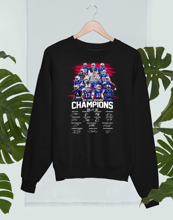 Buffalo Bills Wins Champions 2022 AFC East Championship Sweatshirt