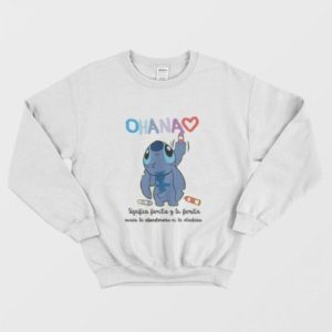 Camiseta Lilo Y Stitch ohana Sweatshirt