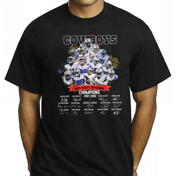 Dallas Cowboys NFC East Division Champions Shirt Gift Real Fans