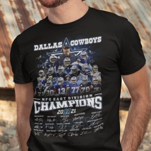 Dallas Cowboys Run The East NFC Division Champions T-Shirt