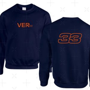 F1 2021 Max Verstappen VER #33 Motorsport Red Bull Racing Sweatshirt