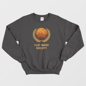 Flat Mars Society Logo Sweatshirt 3