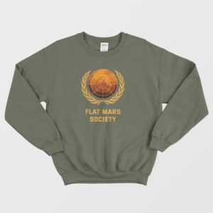 Flat Mars Society Logo Sweatshirt 4