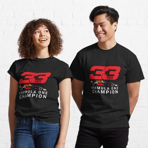 Formula One Champion Max Verstappen 33 Unisex T-Shirt