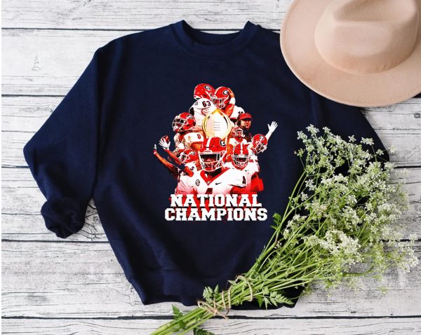 Georgia Bulldogs 2022 National Champions Football Sweatshirt