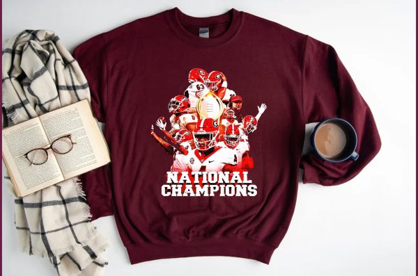 Georgia Bulldogs 2022 National Champions Football Sweatshirt