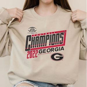 Georgia Bulldogs 2022 SEC Football Champs Shirt Uga Sec Championships