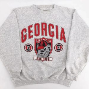 Georgia Bulldogs Unisex Crewneck Sweatshirt Gift For Fan