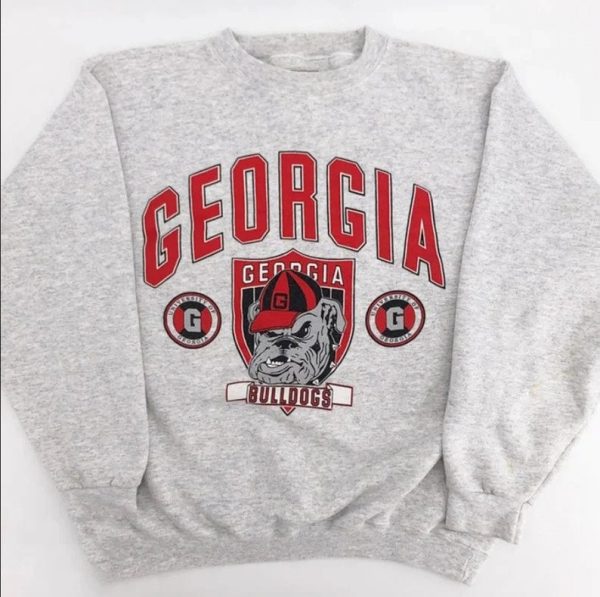 Georgia Bulldogs Unisex Crewneck Sweatshirt Gift For Fan