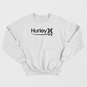 Hurley Surfing Logo Black Sweatshirt 4