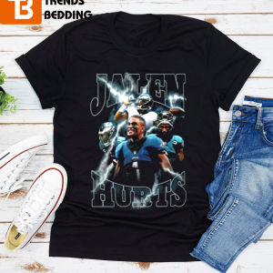 Jalen Hurts 90s Style Football T-Shirt