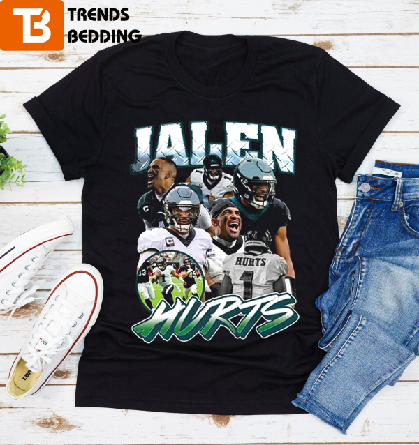 Jalen Hurts 90s Vintage Graphic T-shirt