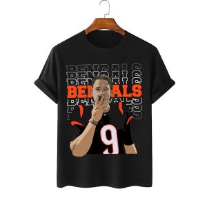 Joe Burrow 9 Bengals Shirt For Real Fans